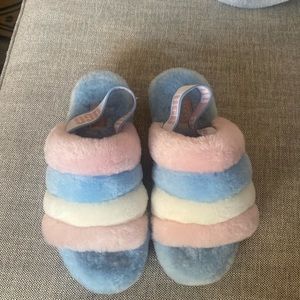 Ugg platform slippers